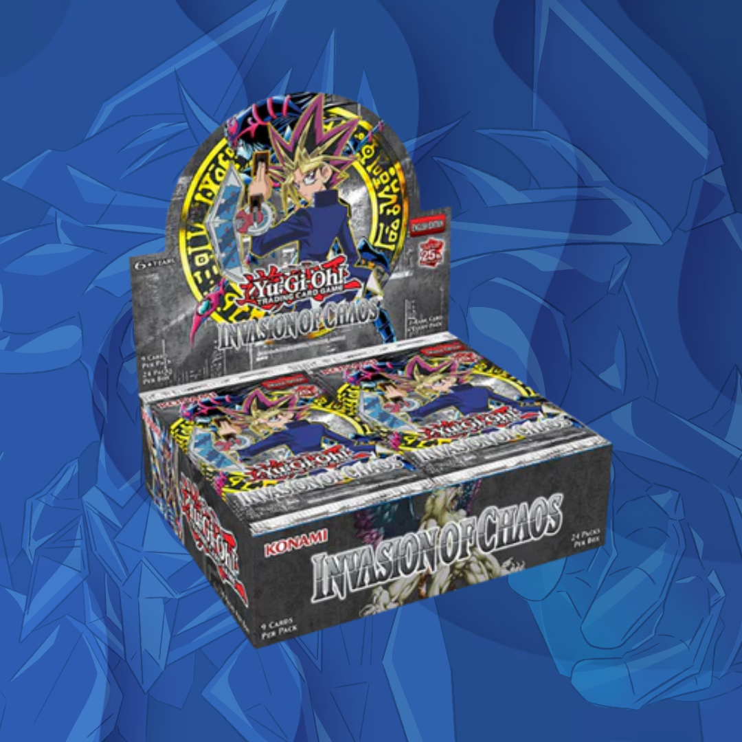 Yu-Gi-Oh! Invasion of Chaos 25th Anniversary Booster Box (24 Packs)