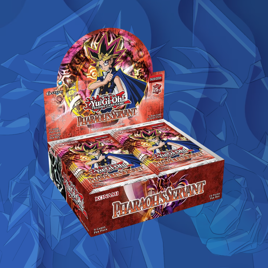 Yu-Gi-Oh! Pharaoh’s Servant 25th Anniversary Booster Box (24 Packs)