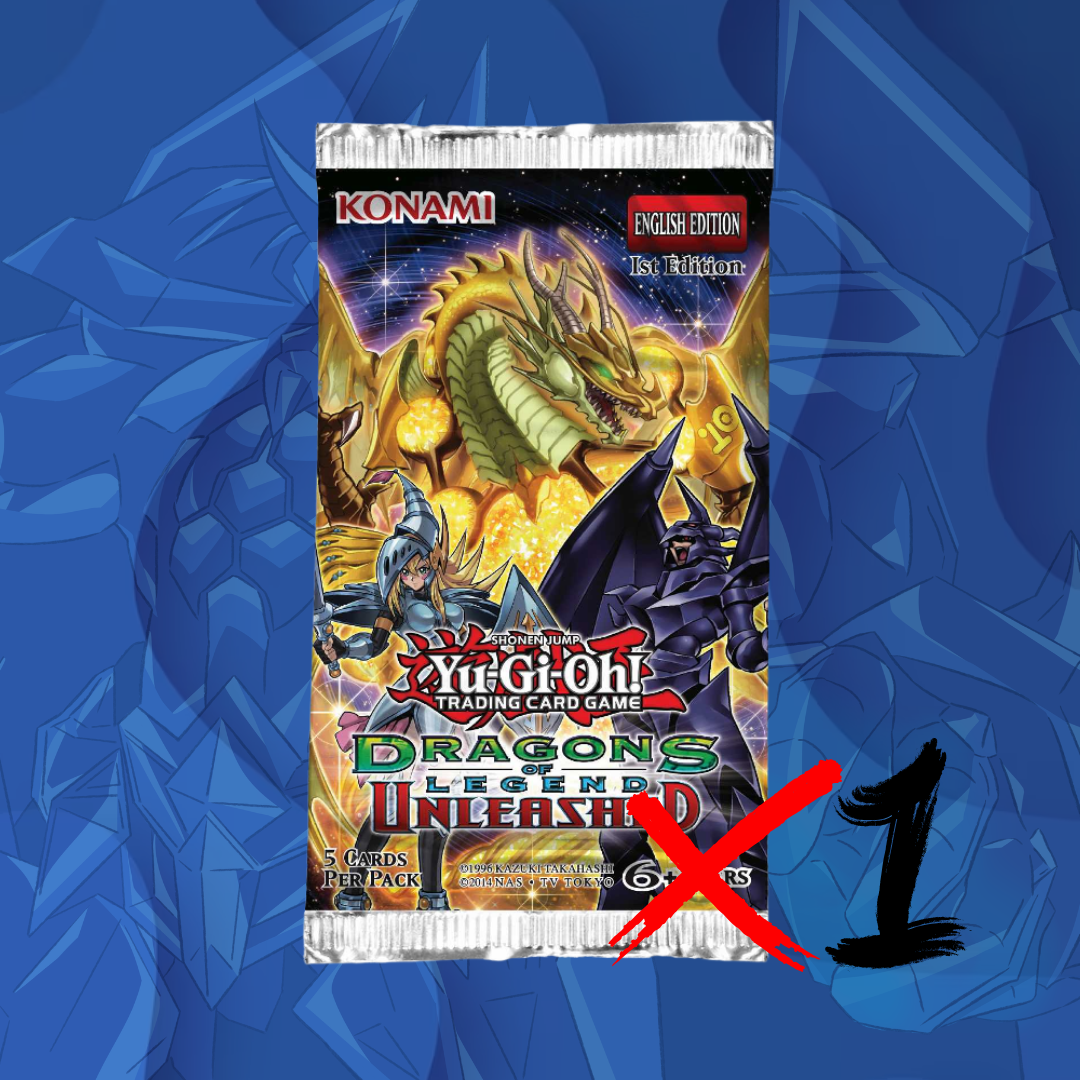 Yu-Gi-Oh! Dragons of Legend: Unleashed Booster Pack (DRL3 - All Foil)
