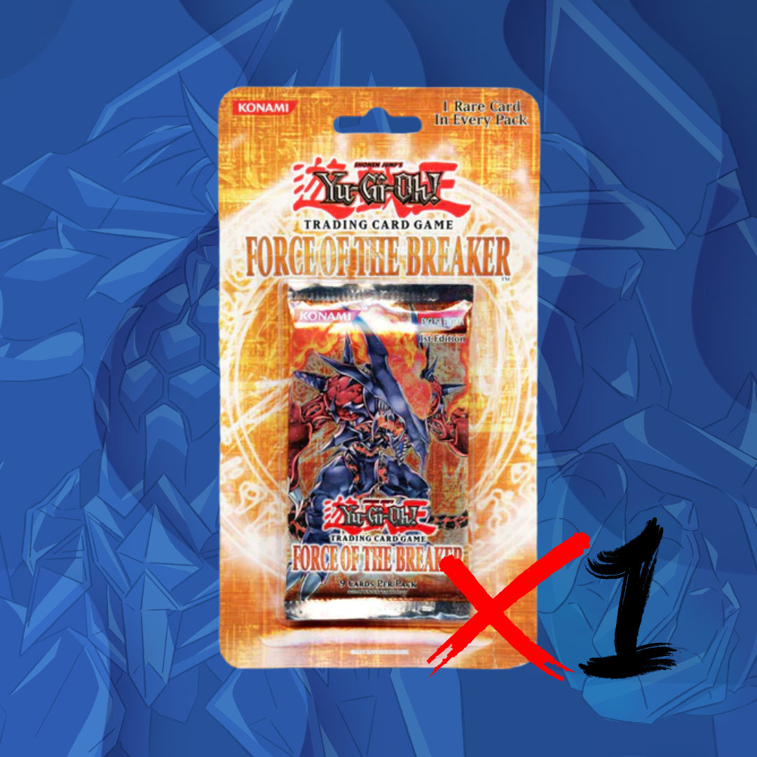 Yu-Gi-Oh! Force of the Breaker Sealed Blister Pack (1st Edition)
