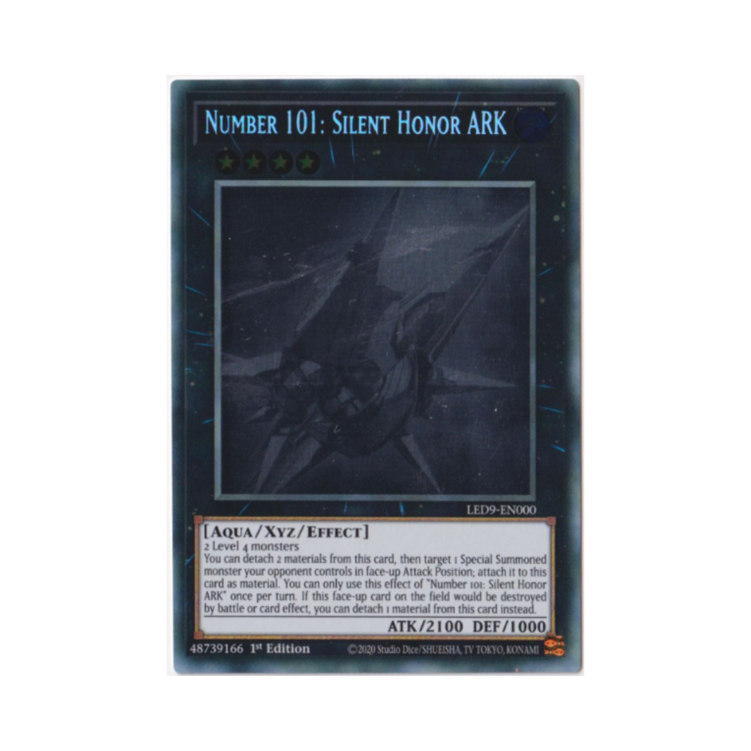 Number 101: Silent Honor ARK - LED9-EN000 - Ghost Rare (1st Edition)